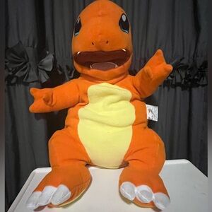 Vintage 1999 POKEMON 26" Charmander Cuddle Pillow Pal Plush Large Jumbo Rare